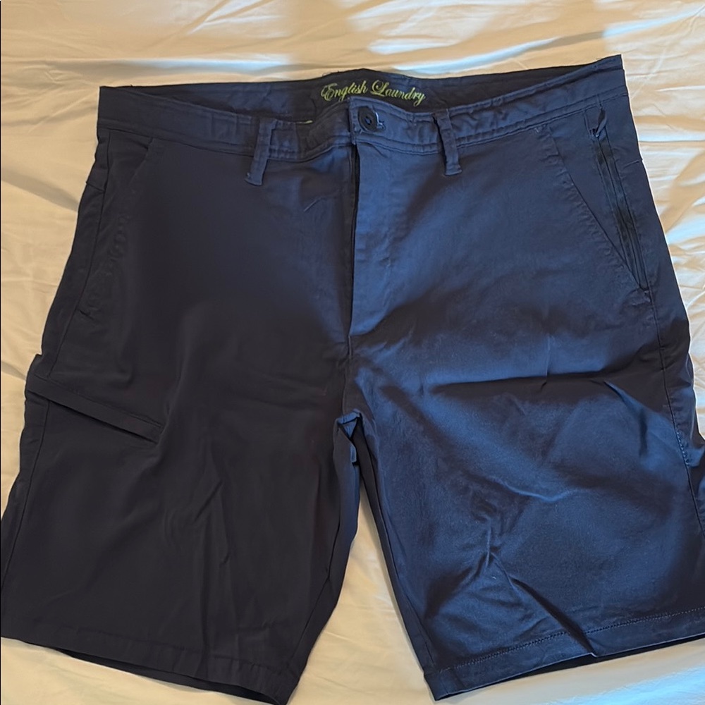 English Laundry Men's Navy Shorts